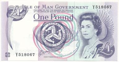 Man-sziget DN (1991) 1P Szign.: Cashen T:UNC Isle of Man ND (1991) 1 Pound Sign.: Cashen C:UNC Krause P#40b