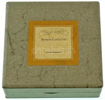 Ágh Fábián Sándor (1954- ) DN "Németh László-díj" egyoldalas, öntött bronz plakett, peremé...