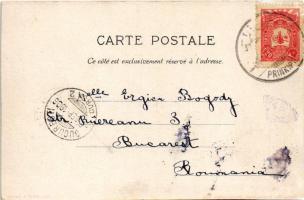 1906 Constantinople, Istanbul; Coin de la Rue Divan Yolou / street view, market. Editeur Max Fruchte...