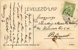 Petrozsény, Petrosani; Templom utca, Bányatársulati tiszti kaszinó. W.L. Bp. 6152. Herz Henrik kiadá...