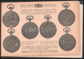 1907 Kolozsvár / Budapest, Sárga János császári és királyi udvari szállító üzletének árkatalógusa, i...