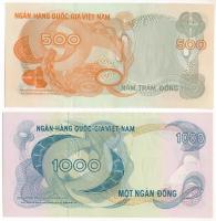 Vietnám / Dél-Vietnám DN (1970-1971) 500D + 1000D T:UNC,AU
Vietnam / South Vietnam ND (1970-1971) 5...