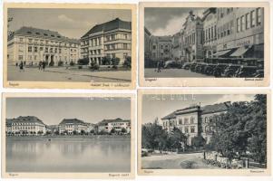 Ungvár, Uzshorod, Uzhhorod, Uzhorod; - 4 db RÉGI város képeslap / 4 pre-1945 town-view postcards