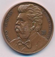 Fritz Mihály (1947-) 2003. "MÉE Kaposvár - 33. Vándorgyűlés / Csiky Gergely a színház névadója" bronz emlékérem (42,5mm) T:AU Adamo KV5