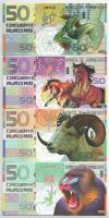 Kamberrai Királyság 2009-2016. 50N "Kínai asztrológia" fantáziabankjegy (8xklf), benne: a ...