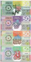 Kamberrai Királyság 2009-2016. 50N "Kínai asztrológia" fantáziabankjegy (8xklf), benne: a ...