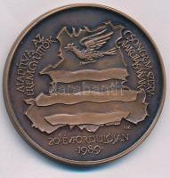 Lapis András (1942-) / Fritz Mihály (1947-) 1989. "Reizner János jutalomérem - Szeged / Alapítv...