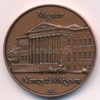 DN "Magyar Nemzeti Múzeum / Gróf Széchényi Ferenc" Br emlékérem (42,5mm) T:UNC,AU