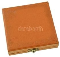 1972. "25 éves a Magyar Népgazdasági tervezés / 1947-1972" ezüstözött bronz plakett díszto...