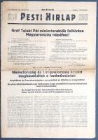 [II. Világháború] Pesti Hirlap. 1939. szeptember 2. (Napilap, LXI. évfolyam, 200. szám)
"Gróf ...
