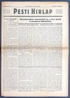 [II. Világháború] Pesti Hirlap. 1940. március 14. (Napilap, LXII. évfolyam, 60. szám) "Gyászker...
