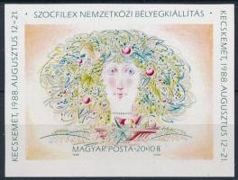 1988 Szocfilex vágott blokk (4.000)