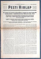 [II. Világháború] Pesti Hirlap. 1939. szeptember 5. (Napilap, LXI. évfolyam, 202. szám) 
"Az a...