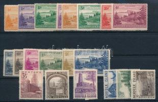 Norfolk-szigetek 1947/1953 Mi 1-14, 15-20 (Mi EUR 95,5)