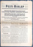 [II. Világháború] Pesti Hirlap. 1939. szeptember 19. (Napilap, LXI. évfolyam, 213. szám) 
"Oro...
