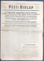 [II. Világháború] Pesti Hirlap. 1940. május 29. (Napilap, LXII. évfolyam, 119. szám) 
"III. Li...