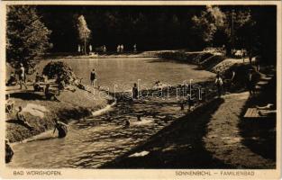 1929 Bad Wörishofen, Sonnenbichl Familienbad / beach, bath (EK)