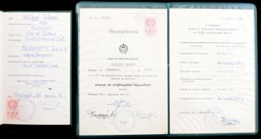 1983 Áruforgalmi leckekönyv és bizonyítvány