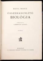 Raoul Heinrich Francé 5 műve, 2 kötetben: A növények érzéki és szerelmi élete. Ford.: Pogány József....