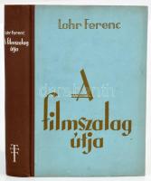 Lohr Ferenc: A filmszalag útja. Bp., 1941, K. M. Természettudományi Társulat, VIII+344+(2) p.+ 32 (fekete-fehér képek) t. Kiadói félvászon-kötés, az előzéklap kissé sérült, egy lapon szöveget nem érintő hiánnyal, egyébként jó állapotban.