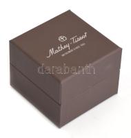 Mathey-Tissot Special Edition dátumkijelzős karóra, működik, fóliázott, eredeti dobozában, szép álla...