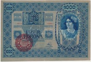 1902. 1000K "1563 34112", piros "MAGYARORSZÁG" felülbélyegzéssel T:XF Adamo SK35B