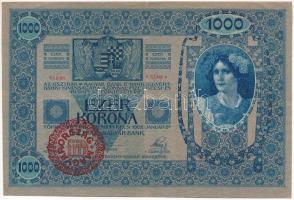 1902. 1000K "1638 61890", piros "MAGYARORSZÁG" felülbélyegzéssel T:XF  Adamo SK35B