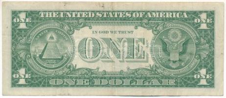 Amerikai Egyesült Államok 1957-1961. (1957) 1$ "Silver Certificate - kisméretű", kék pecsé...