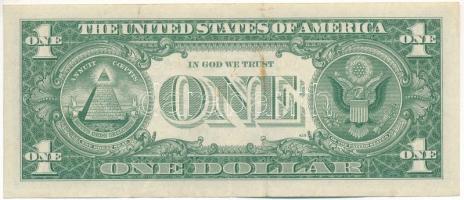 Amerikai Egyesült Államok 1963-1965. (1957B) 1$ "Silver Certificate - kisméretű", kék pecs...