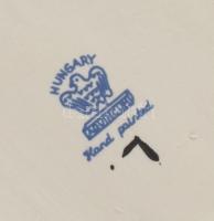 Aquincum csikós legény, kézzel festett, jelzett, m: 28 cm