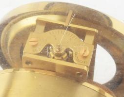 Jaeger Le Coultre Atmos asztali óra 528-6 szerkezettel Aranyozott tok, üveg oldalakkal. Az óraszerke...