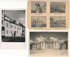 Kolozsvár, Cluj; - 3 db régi város képeslap, ebből 2 fotó / 3 pre-1945 town-view postcards, includin...