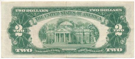 Amerikai Egyesült Államok 1957-1961 (1953A) 2$ piros pecséttel, "Ivy Baker Priest - Robert B. A...