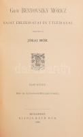 Jókai Mór: Gróf Benyovszky Móricz életrajza, saját emlékiratai és útleírásai. Képekkel, térképekkel,...