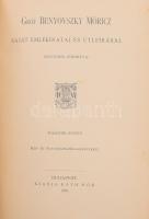 Jókai Mór: Gróf Benyovszky Móricz életrajza, saját emlékiratai és útleírásai. Képekkel, térképekkel,...