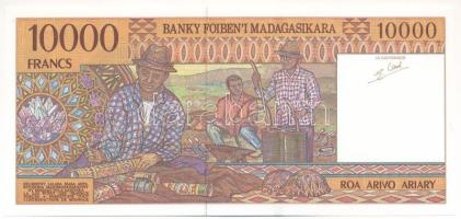 Madagaszkár DN (1996-2003) 10.000Fr T:UNC
Madagascar ND (1996-2003) 10.000 Francs C:UNC
Krause P#7...