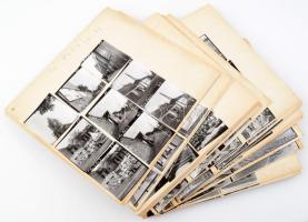 cca 1960-1980 Bp. III., Óbuda, régi épületek, életképek, valamint új építkezések, fejlesztések, járm...