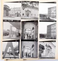 cca 1960-1980 Bp. III., Óbuda, régi épületek, életképek, valamint új építkezések, fejlesztések, járm...