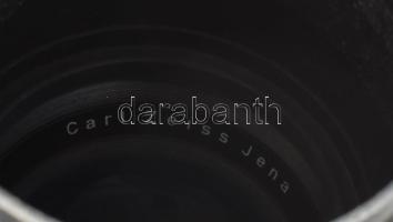 Carl Zeiss Jena Sonnar 2,8/180 (180mm f/2.8) teleobjektív, külső kopásnyomokkal, a lencse ép, de kis...