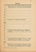 Bán Rezső szerk.: M. Kir. gazdasági felügyelők zsebnaptára az 1944. évre. Bp., 1943, Pátria, kissé s...