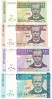 Malawi 1997-2005. 5K-50K (4xklf) T:UNC,AU Malawi 1997-2005. 5 Kwacha - 50 Kwacha (4xdiff) C:UNC,AU