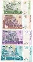 Malawi 1997-2005. 5K-50K (4xklf) T:UNC,AU
Malawi 1997-2005. 5 Kwacha - 50 Kwacha (4xdiff) C:UNC,AU