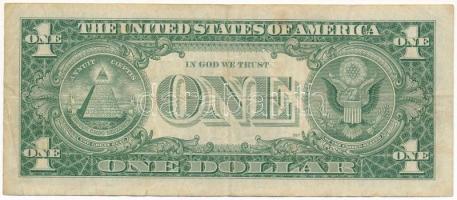 Amerikai Egyesült Államok 1963-1965. (1957B) 1$ "Silver Certificate - kisméretű", kék pecs...