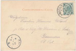 1900 Wien, Vienna, Bécs; K. k. Telephon-Centrale II / telephone center (fl)