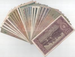 30db-os vegyes pengő bankjegy tétel T:F