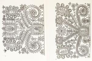 Sinkó Kalló Katalin: Kalotaszegi nagyírásos. Bukarest, 1980, Kriterion, 16 p.+106 t. 355 mintát tart...