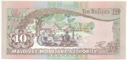 Maldív-szigetek 1998. 10R T:UNC
Maldives 1998. 10 Rufiyaa C:UNC
Krause P#18b