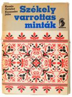 Kocsis Antalné - Kunszabó Júlia: Székely varrottas minták. Bp., 1974, Minerva, 36 t. (Komplett). Sérült kiadói papírmappában, a lapok jó állapotban.