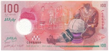 Maldív-szigetek 2015. 100R T:UNC Maldives 2015. 100 Rufiyaa C:UNC Krause P#29a