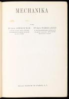 Anderlik-Feimer: Mechanika. Bp., é.n. Pallas. 533. p. Kiadói egészvászon kötés, kis kopással. A Ludovika Akadémia számára írt mechanika tankönyv volt.